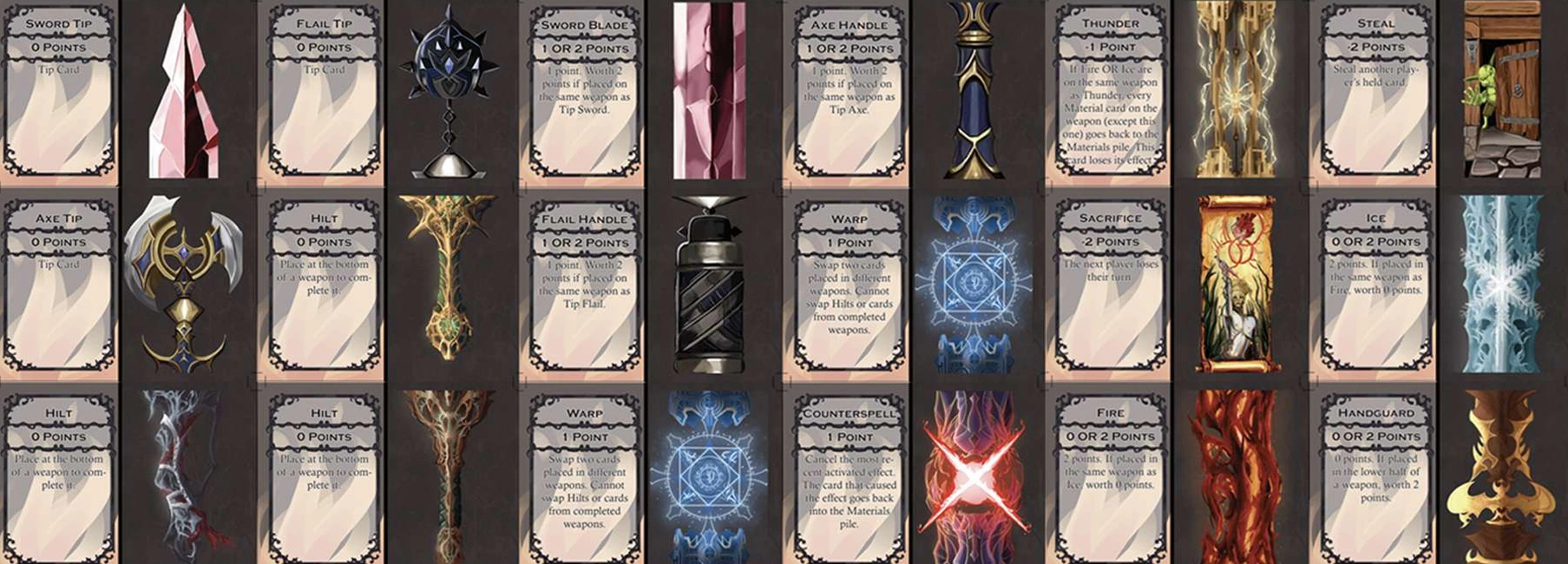 Weapon Forgers cards